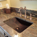 Two-Handle Antique Copper Widespread Bathroom Sink Faucet - AK41518AC