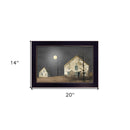 Still of the Night 1 Black Framed Print Wall Art