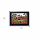 Summer Days 3 Black Framed Print Wall Art