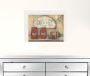 CHERRY JAM 3 White Framed Print Wall Art