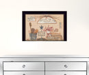 Wash Room 1 Black Framed Print Bathroom Wall Art