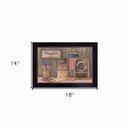 Sweet Land of Liberty 1 Black Framed Print Wall Art
