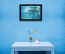 Take Me There 1 Black Framed Print Wall Art