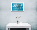 Take Me There 2 White Framed Print Wall Art