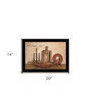 A Simple Life 3 Black Framed Print Wall Art