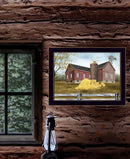 Farm Life 3 Black Framed Print Wall Art
