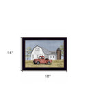Spring Rain 3 Black Framed Print Wall Art