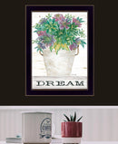 Dream Succulents 3 Black Framed Print Wall Art