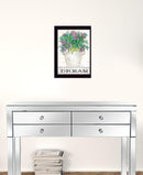 Dream Succulents 3 Black Framed Print Wall Art