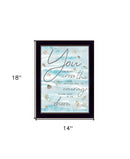You Can Never 3 Black Framed Print Wall Art