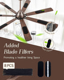 72 Inch Oil Rubbed Bronze Smart Outdoor Ceiling Fan