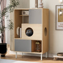 Furniture style Modern cat Bookcase Cat tree shelves with Storage