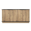 Multi-functional MDF Sideboard, an Ideal Choice for TV and Tableware Storage in Modern Homes, with Product Dimensions of 55*15.7*29.6 Inches.