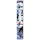Snowy Birdhouse with Cardinal Home Decor Art Print on Real Wood Each