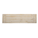 U_Style Luxury Multi-Functional MDF Sideboard– Handwoven Wood Slat Doors, Tiered Stepped Design & Premium Solid Wood Veneer for Hallways, Living Rooms, Studies, and Corridors