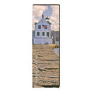 Rockland Breakwater Lighthouse Home Decor Art Print on Real Wood