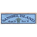 Sanibel Island Home Decor Art Print on Real Wood