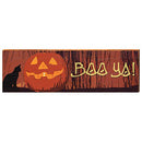 Halloween Wooden Sign | Wall Art Print on Real Wood 