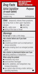 Leader 4 Hour Allergy Relief, Chlorpheniramine Maleate Tablets, Antihistamine, 4 mg, 100 Count, Pack of 2
