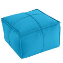 Round Pouf Ottoman Foot Rest, 20"x15"