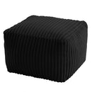 Round Pouf Ottoman Foot Rest, 20"x15"