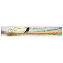 Heron's Flying at Sunset Home Decor Art Print on Real Wood Each