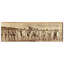 Bathing Beauties Melbourne Beach 1929 Home Decor Art Print on Real Wood