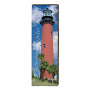 Jupiter Inlet Lighthouse Home Decor Art Print on Real Wood