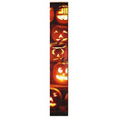 Jack-O-Lanterns Vertical Home Decor Art Print on Real Wood Each