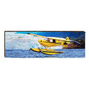 Seaplane Alaska Home Decor Art Print on Real Wood