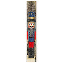 Gray Nutcracker Home Decor Art Print on Real Wood Each