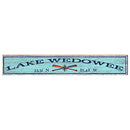 Lake Wedowee Latitude Longitude Paddles Alabama Home Decor Art Print on Real Wood Each