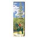 Canadian Mountie, Canada Wooden Sign | Wall Art Print on Real Wood 