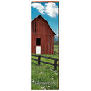 Lakemont Georgia Red Barn Sign Home Decor Art Print on Real Wood
