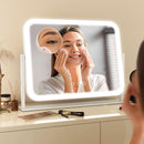 Vanity Mirror With Lights 17x13 Inches White Dimmable