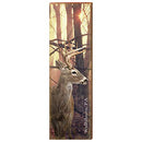 Wellsboro White Tailed Deer Home Decor Art Print on Real Wood