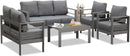 Modern Aluminum Outdoor Patio Furniture Set with Cushions