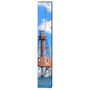 Carysfort Reef Light Home Decor Art Print on Real Wood
