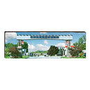 Gananoque Gateway Home Decor Art Print on Real Wood