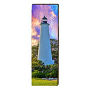 St. Marks Lighthouse Home Decor Art Print on Real Wood