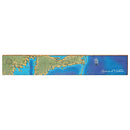Hyannis to Chatham Map Home Decor Art Print on Real Wood