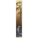 I Heart Saipan Blue Heron Home Decor Art Print on Real Wood Each