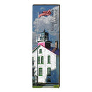 Grand Traverse Lighthouse Home Decor Art Print on Real Wood