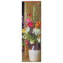 Mackinac Island Flower Bouquet Home Decor Art Print on Real Wood