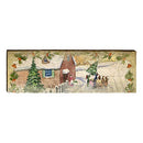 Christmas Wooden Sign | Wall Art Print on Real Wood 