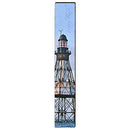 Fowey Rocks Lighthouse Home Decor Art Print on Real Wood