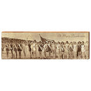 Ft. Myers Beach Bathing Beauties 1929 Home Decor Art Print on Real Wood
