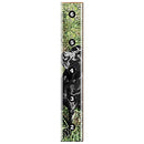 Black Lab Height Tracker Home Decor Art Print on Real Wood Each
