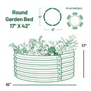 Olle Galvanized Raised Garden Bed