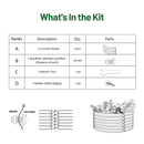 Olle Galvanized Raised Garden Bed